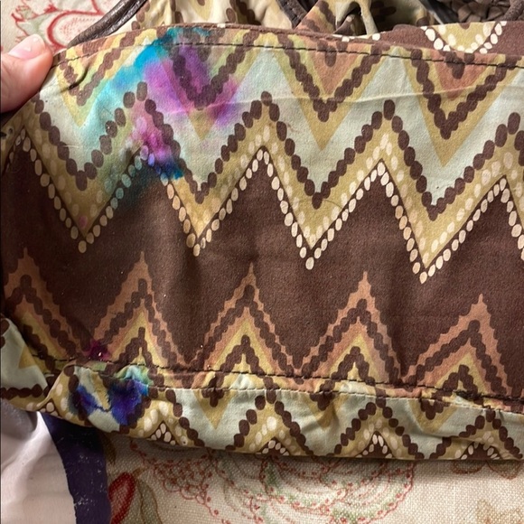 Banana Republic Brown Shoulder Bag with Quilted Pattern - Picture 6 of 16